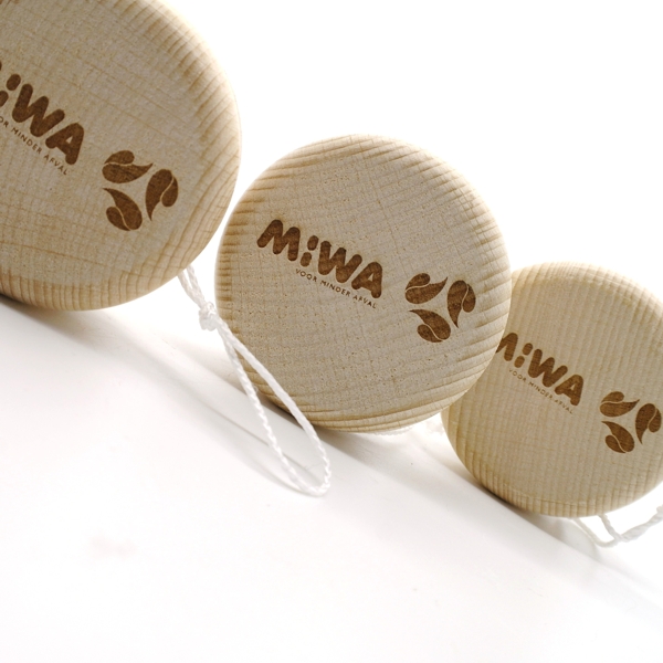 Wooden yoyo - beech wood - 70% PEFC